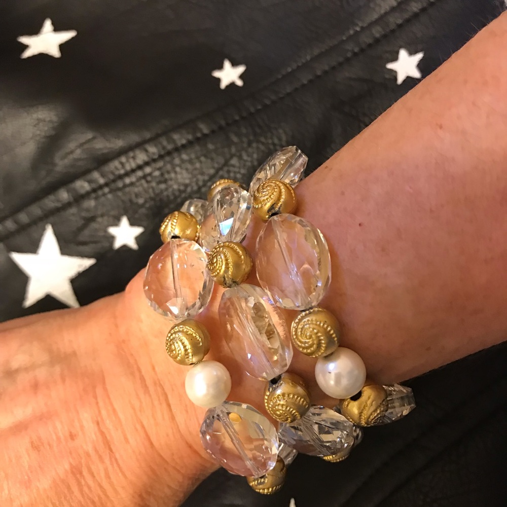 Crystal bracelet set